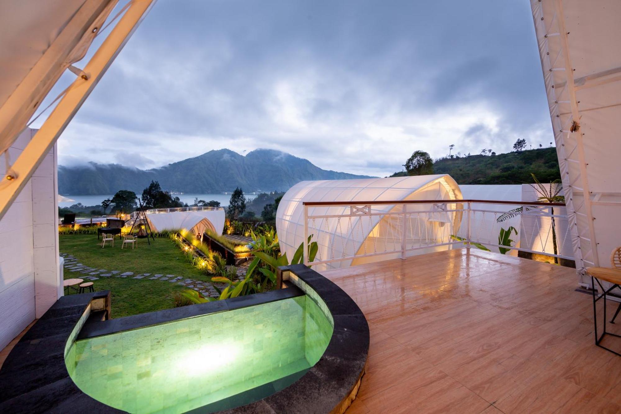 The Dewi Kintamani Luxury Glamping And Natural Hotspring Zewnętrze zdjęcie