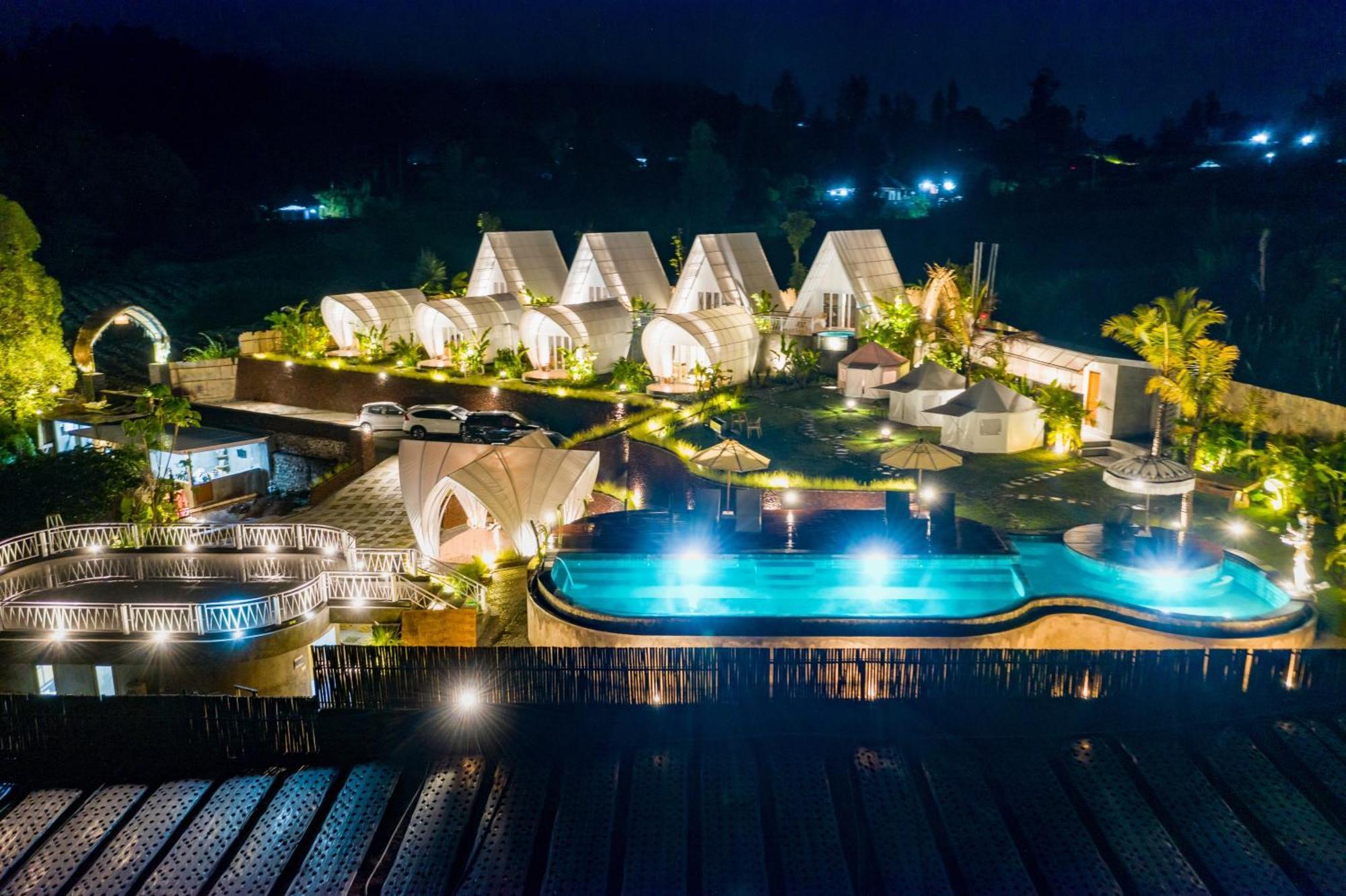 The Dewi Kintamani Luxury Glamping And Natural Hotspring Zewnętrze zdjęcie