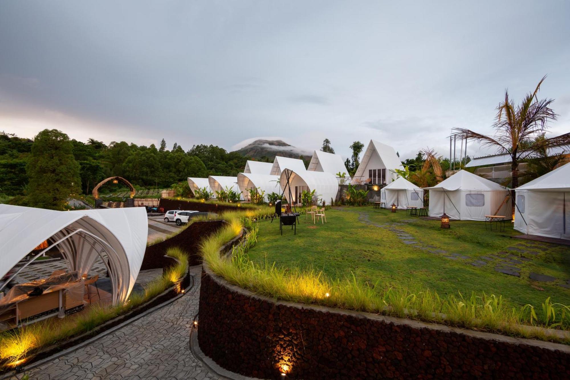 The Dewi Kintamani Luxury Glamping And Natural Hotspring Zewnętrze zdjęcie