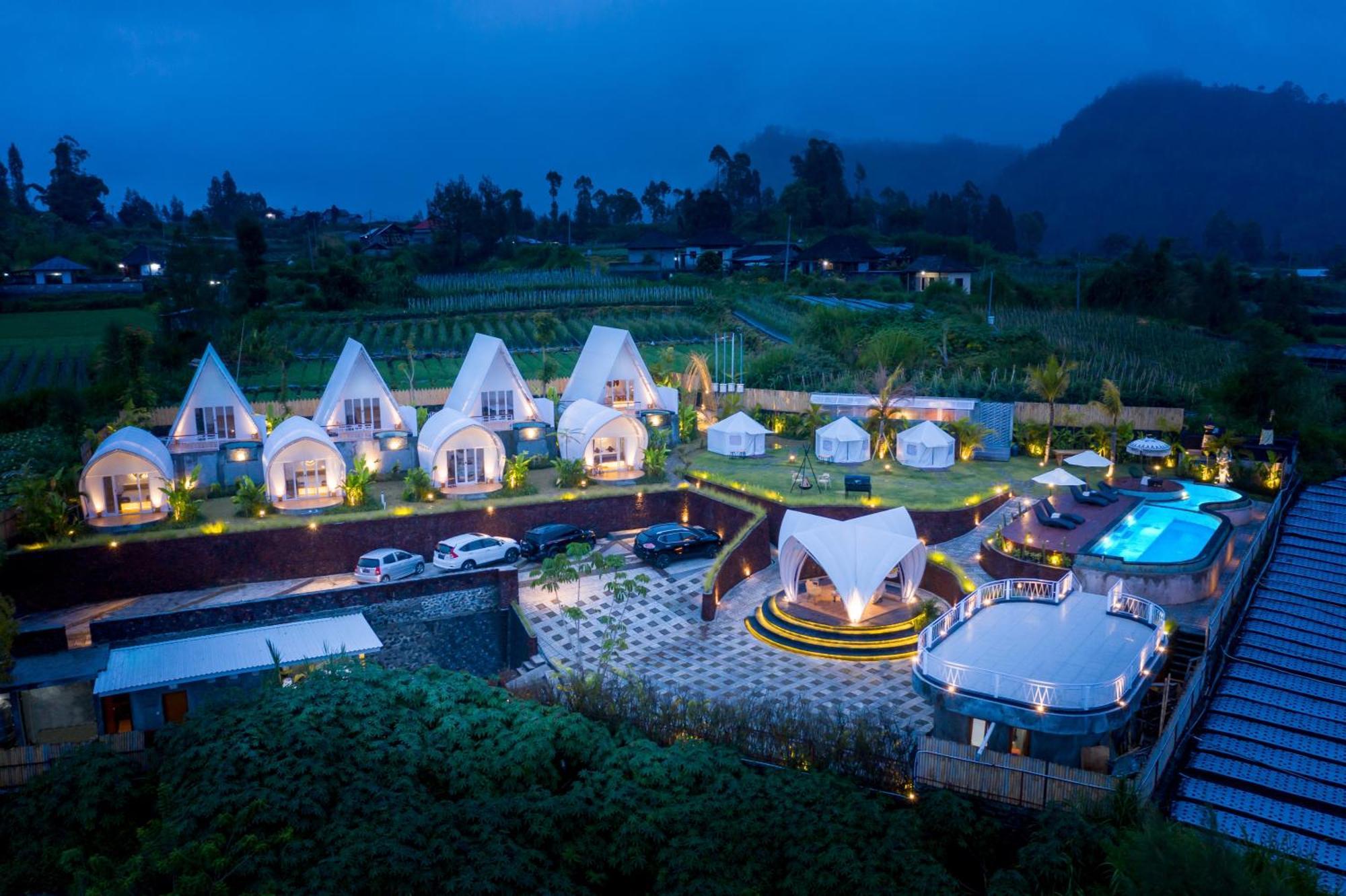 The Dewi Kintamani Luxury Glamping And Natural Hotspring Zewnętrze zdjęcie