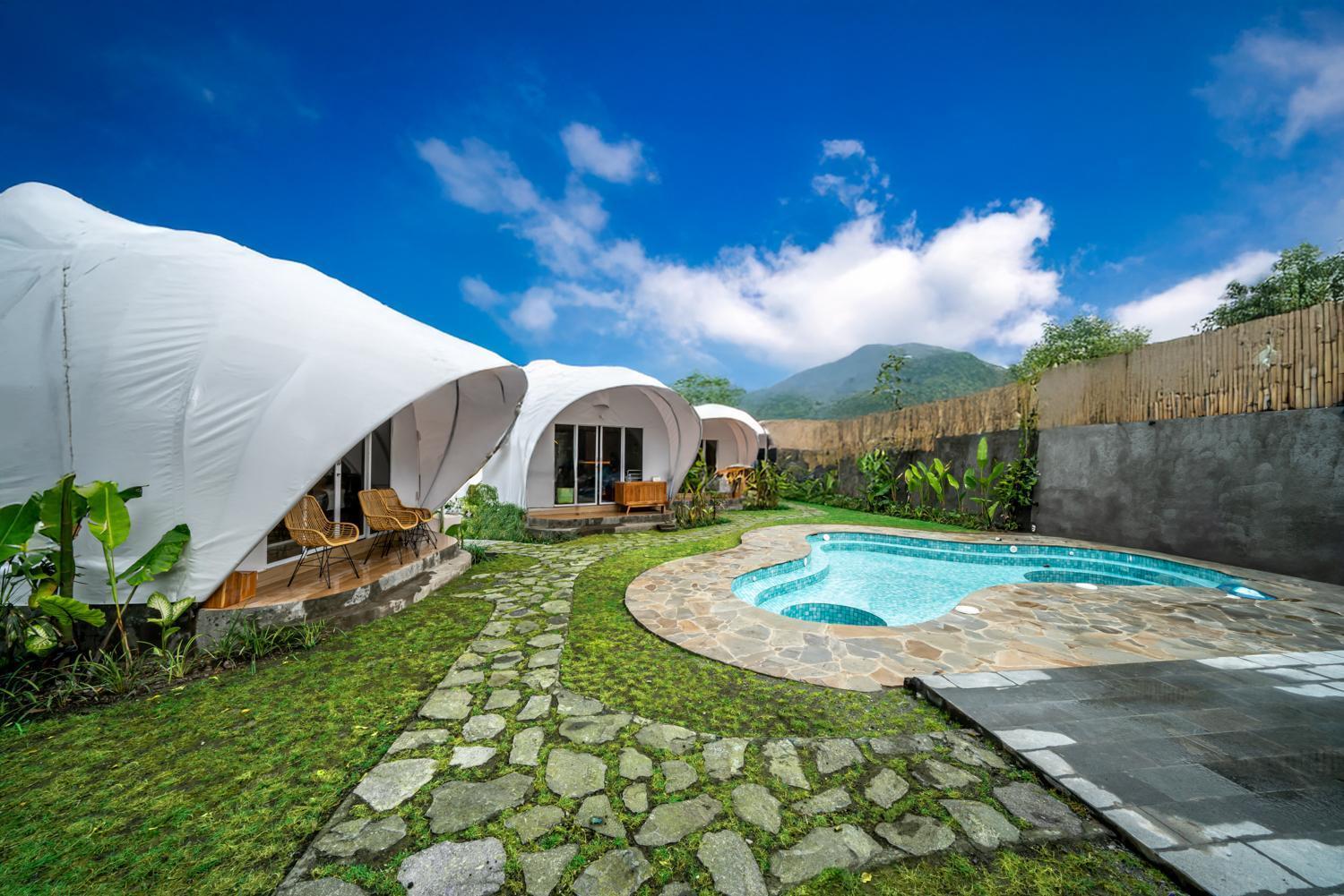 The Dewi Kintamani Luxury Glamping And Natural Hotspring Zewnętrze zdjęcie