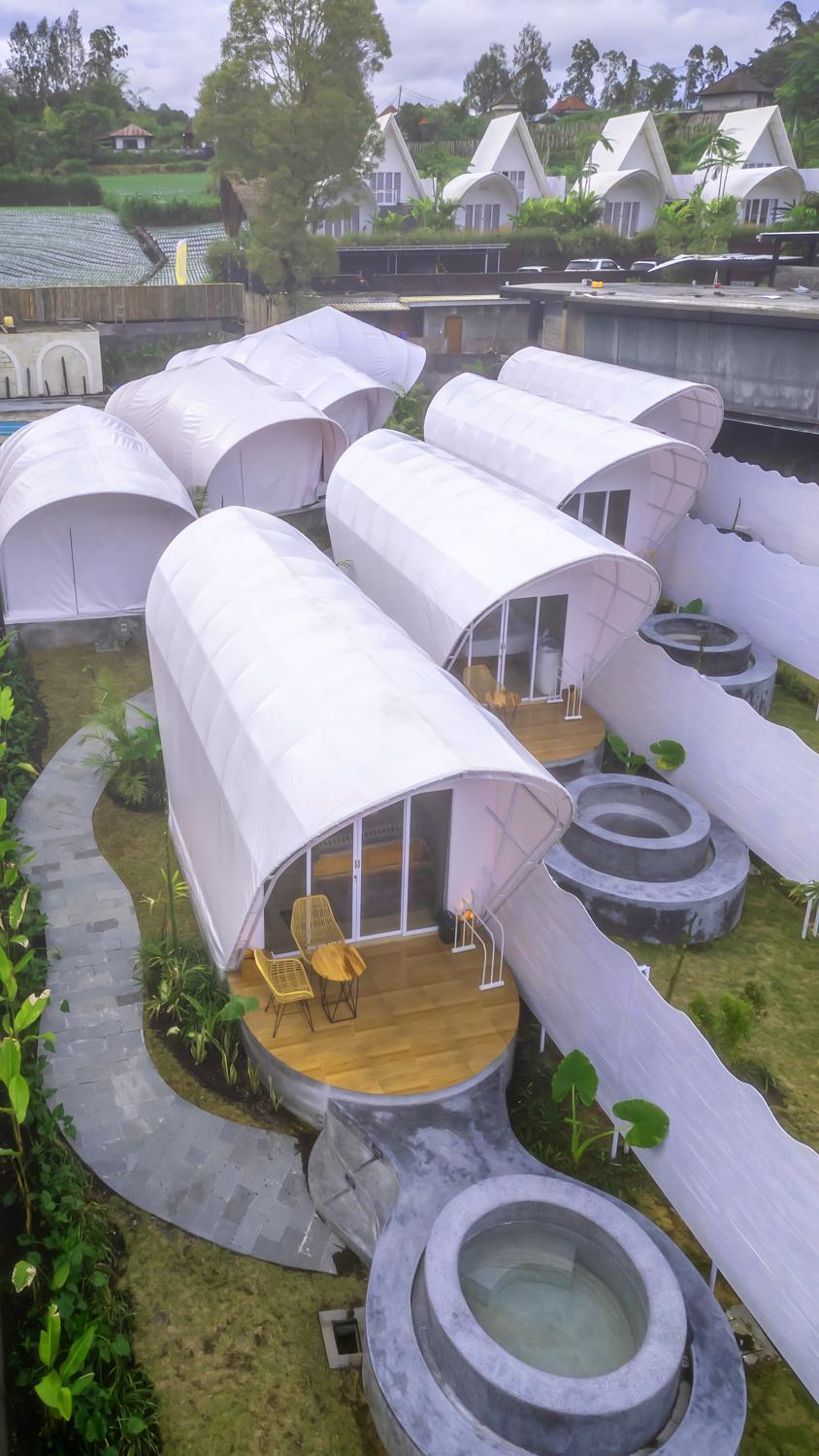 The Dewi Kintamani Luxury Glamping And Natural Hotspring Zewnętrze zdjęcie