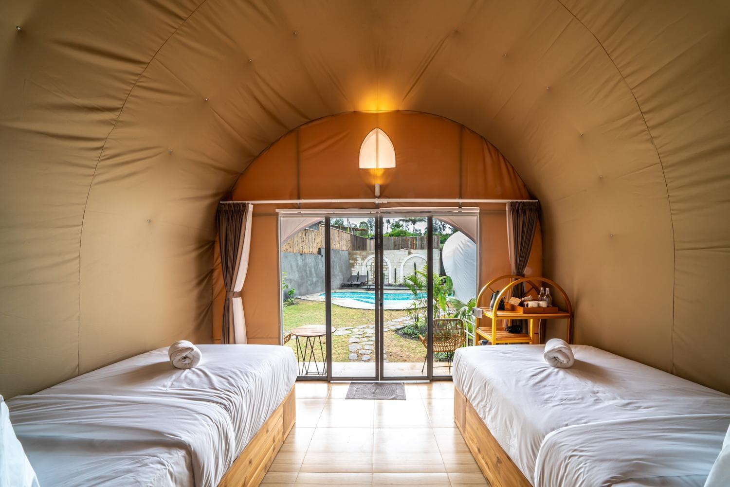 The Dewi Kintamani Luxury Glamping And Natural Hotspring Zewnętrze zdjęcie